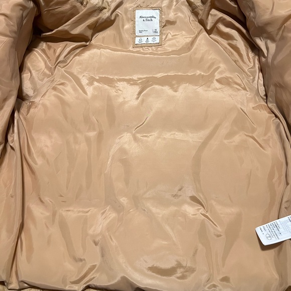 Abercrombie & Fitch Camel Puffer Jacket - Picture 5 of 13